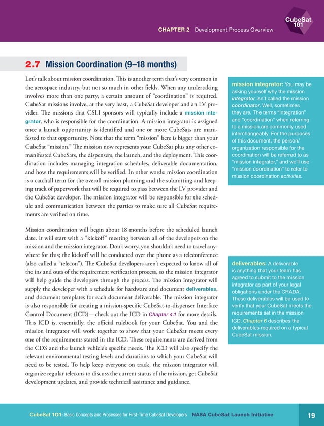 Nasa csli cubesat 101 | PDF | Space and Astronomy | Science