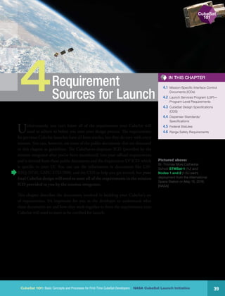 Nasa csli cubesat 101 | PDF