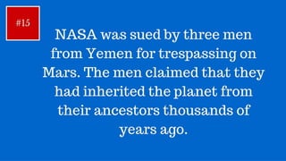 15 Interesting Facts About NASA