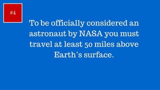 15 Interesting Facts About NASA