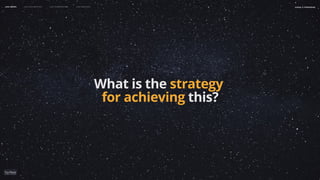 What is the strategy
for achieving this?
may 2023
LEO WEEK LEO EXHIBITION LEO IMMERSIVE Leo Launch naSA x parsons
 