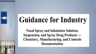 Nasal spray - database