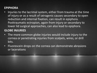 Nasal and noe fractures | PPTX