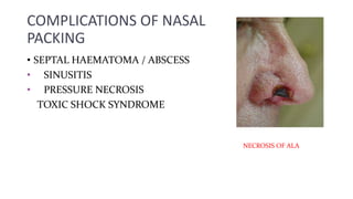 Packing Deep Abscess NASAL BLEED.pptx