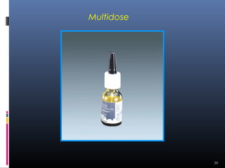 Nasal drug delivery system | PPT