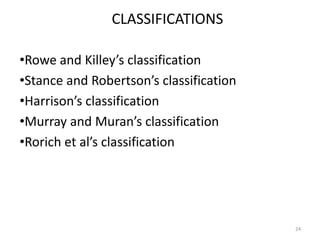 Rhowe Classification Nasal Fractures okoye | PPTX