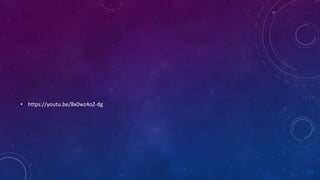 • https://youtu.be/8x0wz4oZ-dg
 