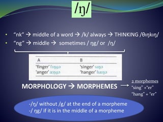 Nasals and other consonants | PPTX