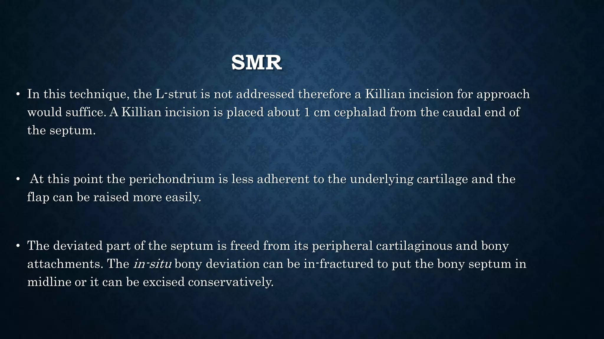 Nasal septal anatomy and septoplasty | PPTX