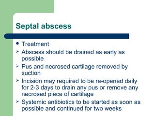 Nasal septum and its diseases | PPT