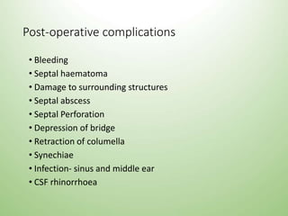 nasalseptumanditsdiseases................ | PPT