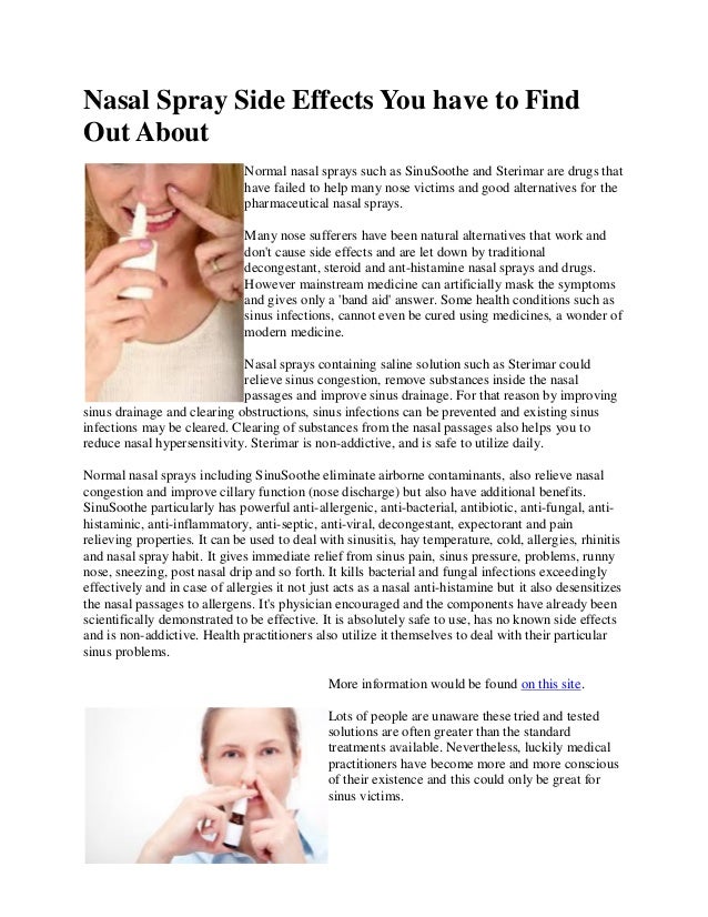 How can you find help for nasal spray addiction?