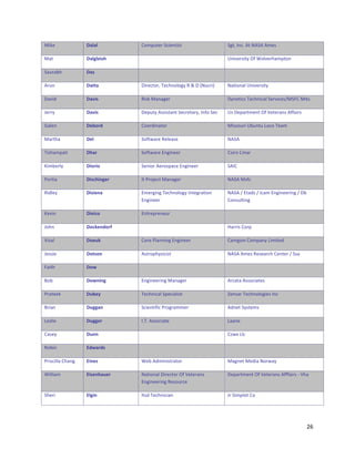 <,W1"              '+$+$&        C(?:*&1'"I+,1%&,9&"                     IG&Z"$%+-"5&"H5I5"5?19"

    <6&"               '+$#$%5)8&    ""                                      [%,01'9,&8"/3"`(701'O6?:&(%"

    I6*'6EO"           '+)&          ""                                      ""

    5'*%"              '+44+&        Q,'1+&('Z"_1+O%(7(G8">"c"Q"fH*+',g"     H6&,(%67"[%,01'9,&8"

    Q60,)"             '+N5)&        >,9W"<6%6G1'"                           Q8%1&,+9"_1+O%,+67"I1'0,+19b<IeC"<,&9"

    r1''8"             '+N5)&        Q1:*&8"599,9&6%&"I1+'1&6'8Z"$%3("I1+"   [9"Q1:6'&?1%&"/3"a1&1'6%9"5336,'9"

    S671%"             '%;"-1&       C(('),%6&('"                            <,99(*',"[E*%&*"M(+("_16?"

    <6'&O6"            '%$&          I(3&26'1">171691""                      H5I5"

    _,9O6?:6&,"        '8+-&         I(3&26'1"K%G,%11'"                      C9,'("C?6'"

    ^,?E1'78"          '5"-5"&       I1%,('"51'(9:6+1"K%G,%11'"              I5$C"

    D('&,6"            '5)(850#%-&   $&"D'(=1+&"<6%6G1'"                     H5I5"<93+"

    >,)718"            '5)5%0+&      K?1'G,%G"_1+O%(7(G8"$%&1G'6&,(%"        H5I5"b"K&6)9"b"$+6?"K%G,%11',%G"b"QE"
                                     K%G,%11'"                               C(%9*7&,%G"

    ^10,%"             '5N5("&       K%&'1:'1%1*'"""                         ""

    r(O%"              '"(F%01"-C&   ""                                      V6'',9"C(':"

    a,967"             '"%/F&        C('1"D76%%,%G"K%G,%11'"                 C6?G9?"C(?:6%8"M,?,&1)"

    r199,1"            '"4)"0&       59&'(:O89,+,9&"                         H5I5"5?19">1916'+O"C1%&1'"b"I96"

    e6,&O"             '"=&          ""                                      ""

    N(E"               '"=050#&      K%G,%11',%G"<6%6G1'"                    5'+6&6"599(+,6&19"

    D'6&11W"           '/;%G&        _1+O%,+67"I:1+,67,9&"                   m1%96'"_1+O%(7(G,19"$%+"

    N',6%"             '/##+0&       I+,1%&,3,+"D'(G'6??1'"                  5)%1&"I89&1?9"

    M197,1"            '/##%-&       $-_-"599(+,6&1"                         M66%1"

    C6918"             '/00&         ""                                      CF2T"M7+"

    >(E,%"             K1=+-1)&      ""                                      ""

    D',9+,776"CO6%G"   K50%)&        `1E"5)?,%,9&'6&('"                      <6G%1&"<1),6"H('268"

    `,77,6?"           K5)%08+/%-&   H6&,(%67"Q,'1+&('"/3"a1&1'6%9"          Q1:6'&?1%&"/3"a1&1'6%9"53336,'9""aO6"
                                     K%G,%11',%G">19(*'+1"

    IO1',"             K$#50&        $&9)"_1+O%,+,6%"                        r'"I,?:7(&"C("




                                                                                                                  L@"
"
 