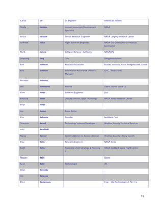 C6'7(9"     .%&         I'-"K%G,%11'"                           5?1',+6%"5,'7,%19"

    IO1,76"     b+(F)"0&     V*?6%">19(*'+19"Q1017(:?1%&"            H5I5"
                             I:1+,67,9&"

    N'*+1"      b+(F)"0&     I1%,('">1916'+O"K%G,%11'"               H5I5"M6%G718">1916'+O"C1%&1'"

    5%)'12"     b+$5()&      e7,GO&"I(3&26'1"K%G,%11'"               H5I5"S'+"j,%1&,d"H('&O"5?1',+6"
                                                                     C(%&'6+&('"

    <6'W"       b+3%)&       I(3&26'1">171691"5*&O(',&8"             H5I5brDM"

    r,%8(*%G"   b+0#&        C1("                                    [1%G,%19(7*&,(%9"

    K',W"       b"80)"0&     >1916'+O"599(+,6&1"                     <(019"$%9&,&*&1Z"H6067"D(9&G'6)*6&1"I+O((7"

    ^,'W"       b"80)"0&     $%3('?6&,(%"599*'6%+1"Q17,01'8"         I5$C"b"H16++"<93+"
                             <6%6G1'"

    <,+O617"    b"80)"0&     ""                                      ""

    r133"       b"80)4"0%&   >1&,'1)"                                /:1%"I(*'+1"I:6+1"C6"

    K771%"      b"0%)&       I(3&26'1"K%G,%11'"                      Q&9,"

    D6&',+,6"   b"0%)&       Q1:*&8"Q,'1+&('Z"KT:7"_1+O%(7(G8"       H5I5"5?19">1916'+O"C1%&1'"

    N',6%"      b"0%)&       ""                                      ""

    r,?"        b/)4%0&      599(+"K),&('"                           ""

    K7,6"       c+;+0"N&     e(*%)1'"                                <1&W1'1-C(?"

    IO6'?,%"    c+3+$&       _1+O%(7(G8"I89&1?9"Q1017(:1'"$"         `69O(1"C(*%&8"_1+O%,+67"I1'0,+19"

    5?8"        c+350)F5&    ""                                      ""

    H6%+8"      c%%0%-&      I89&1?9"cI1'0,+19"5++199"M,E'6',6%"     `69O(1"C(*%&8"M,E'6'8"I89&1?"

    D6*7"       c%$$%-&      >1916'+O"K%G,%11'"                      H5I5"5?19"

    ^1,&O"      c%$$%-&      599(+,6&1"CO,13Z"I&'6&1G8"c"D76%%,%G"   H5I5"S())6')"I:6+1"e7,GO&"C1%&1'""
                             $&"

    <1G6%"      c%$$G&       ""                                      S9+%+"

    I16%"       c%$$G&       _1+O%(7(G,9&"                           rDM"

    N',6%"      c%00%1G&     ""                                      ""

    r,?"        c%-+N+$+&    ""                                      ""

    K771%"      c%/$%3+0)&   ""                                      K9+G""<1,"_1+O%(7(G,19"b"rIC""K0"




                                                                                                           .#"
"
 