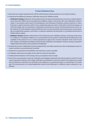 NASA Systems Engineering Handbook Rev1 | PDF
