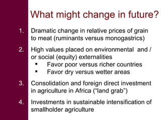 Global livestock trends—the past may not always predict the future