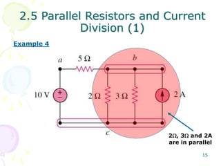 Basics of Electric circuit theory | PPT