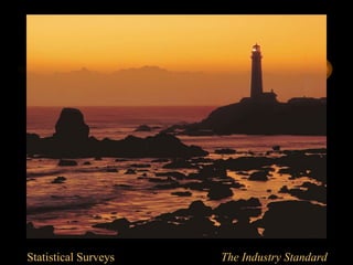 Statistical Surveys   The Industry Standard
 