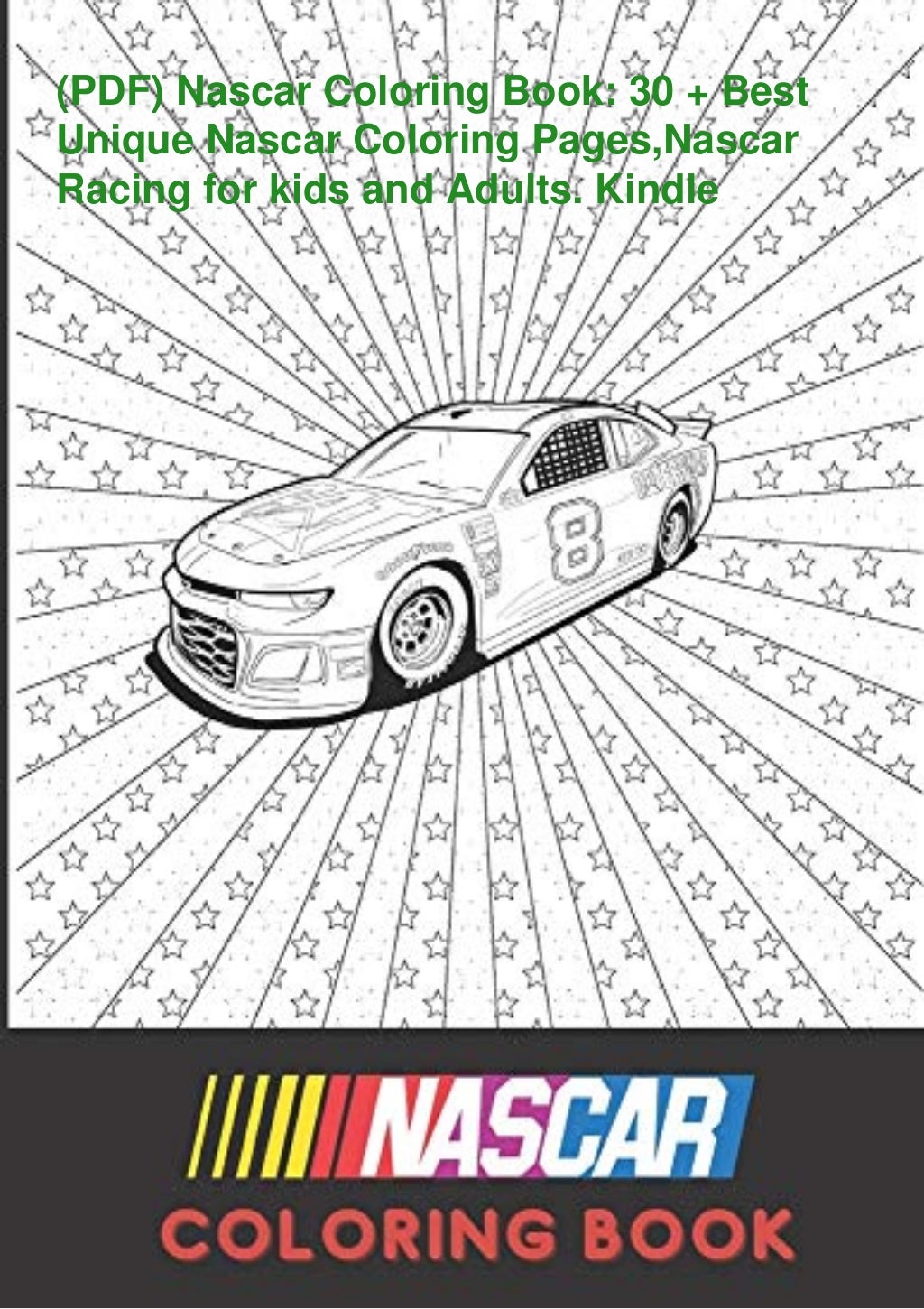 (PDF) Nascar Coloring Book 30 + Best Unique Nascar Coloring Pages