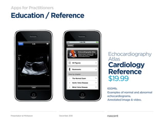 Apps for Practitioners

Education / Reference




                                           Echocardiography
            ...