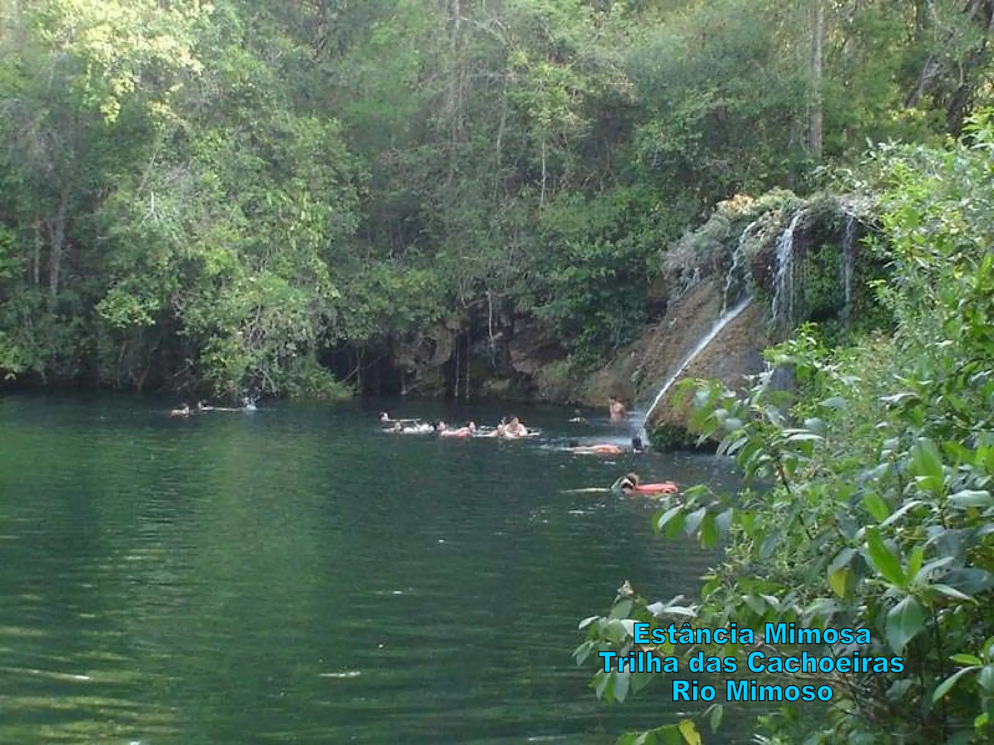 Estância Mimosa Trilha das Cachoeiras Rio Mimoso