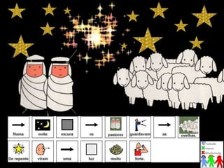 "Nasceu o Menino Jesus" Historia adaptada em SPC