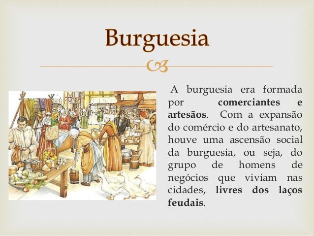 Nascimento da burguesia