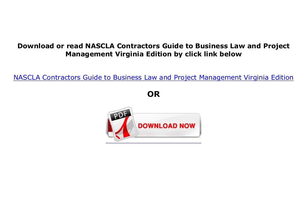 E B O O K LIBRARY NASCLA Contractors Guide To Business Law And Proj e-b-o-o-k-library-nascla-contractors-guide-to-business-law-and-proj