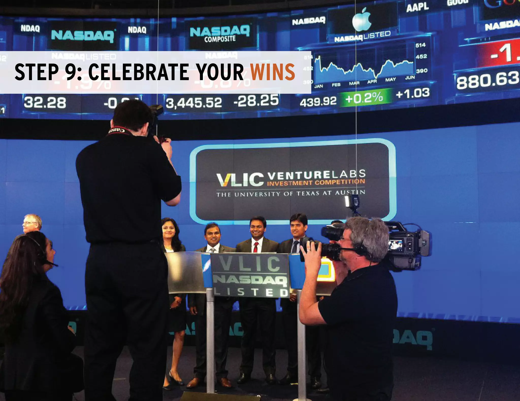 Step 9: celebrate your wins
 