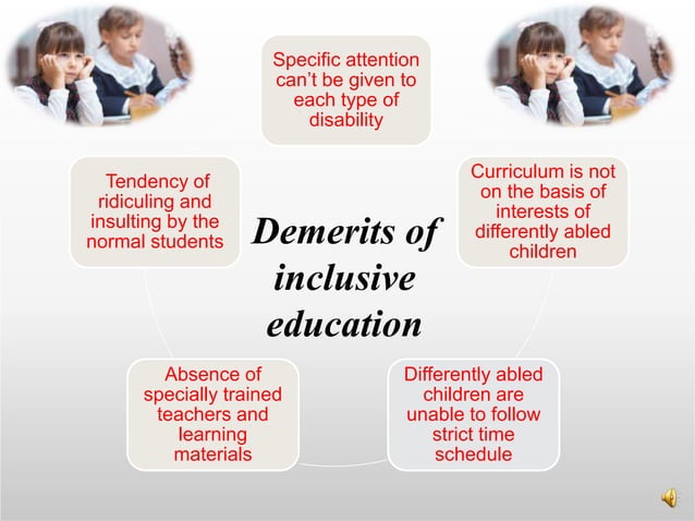 children with special needs: inclusive education, special education and ...
