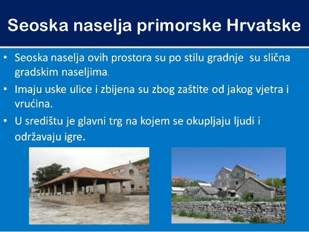 Mala sela u hrvatskoj