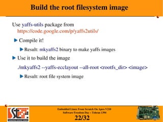 Embedded linux from scratch | PDF