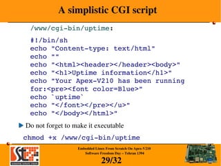 Embedded linux from scratch | PDF