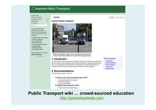 App-based public
transport
 