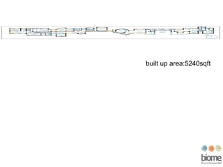 built up area:5240sqft built up area:5240sqft 