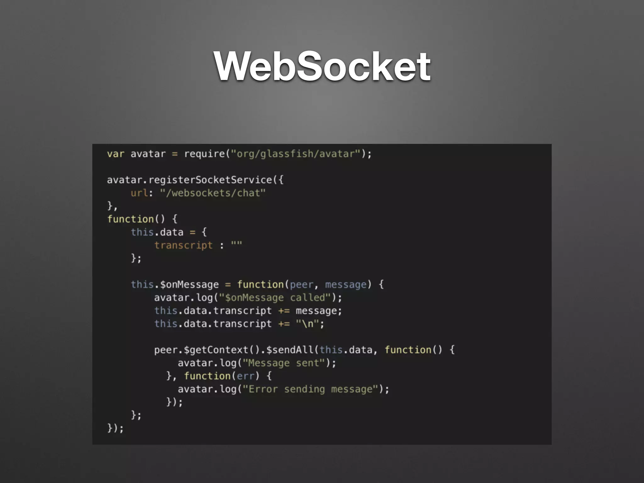 WebSocket
 
