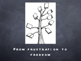 From frustration to freedom 