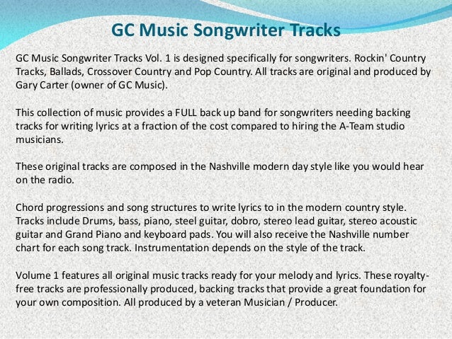 Nashville Demo Recording