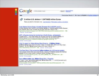 58Wednesday, July 9, 2008
 