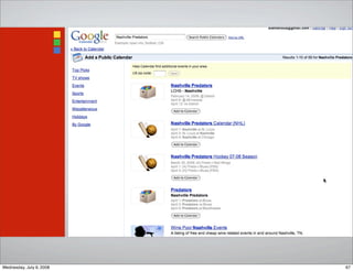 67Wednesday, July 9, 2008
 