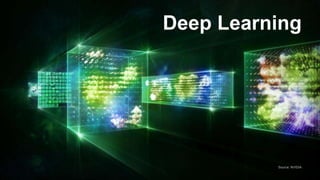 Deep Learning
Source: NVIDIA
 