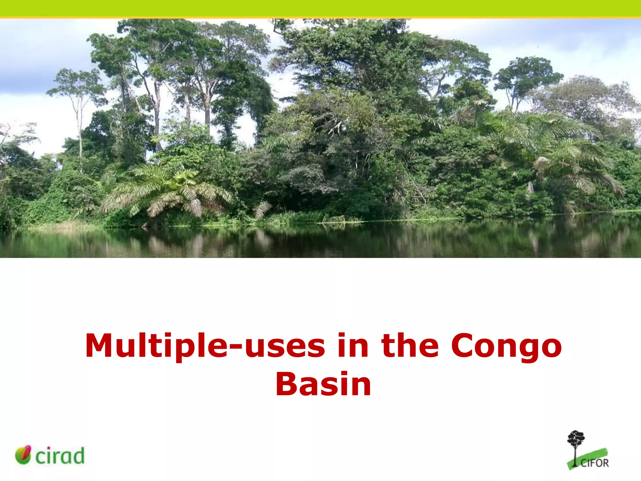 Multiple-uses in the Congo
Basin

 