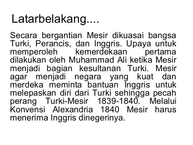 Gerakan Nasionalisme Mesir