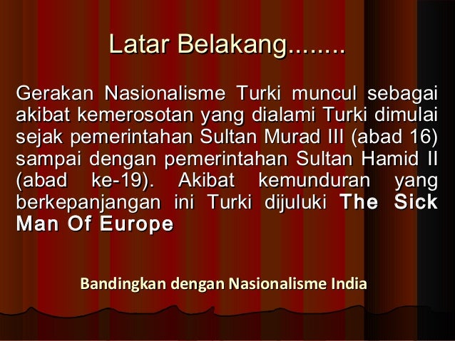 Gerakan Nasionalisme Turki