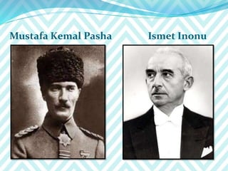 Mustafa Kemal Pasha Ismet Inonu
 