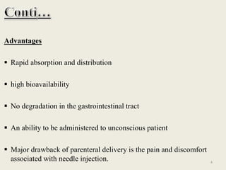 ANALYSIS OF INJECTABLE DOSAGE FORM | PPTX