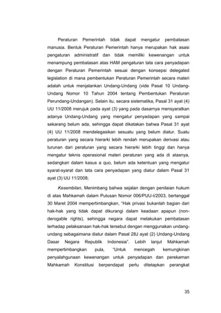 Naskah Akademik RUU Perubahan Atas UU ITE