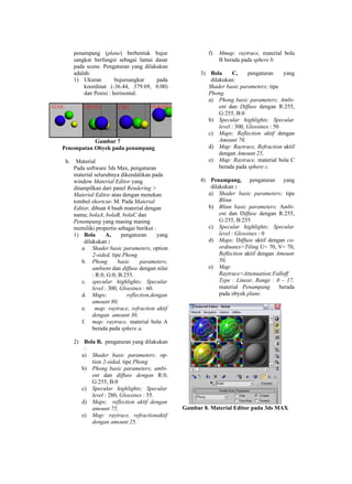 Naskah algorithma ray tracing & sceneline | PDF