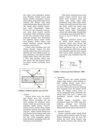 Naskah algorithma ray tracing & sceneline | PDF