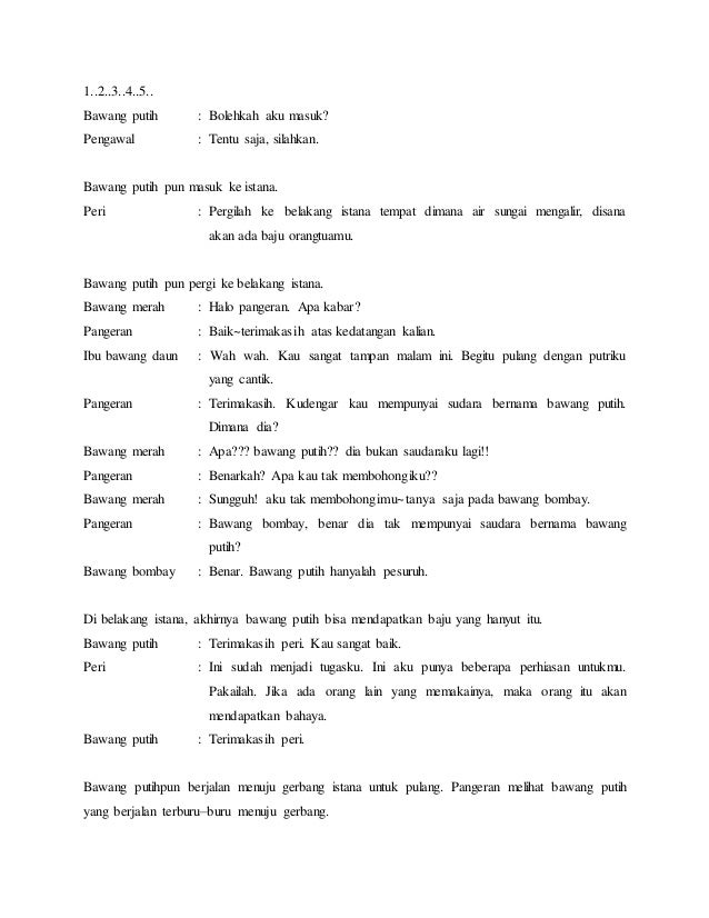 Naskah bwg mrh&amp;pth,drama malin kundang